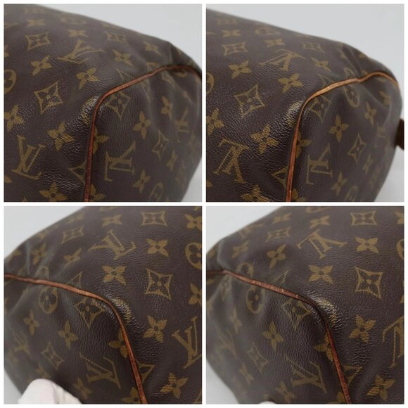 LOUIS VUITTON Monogram Speedy 30 Hand Bag - Picture 15 of 15